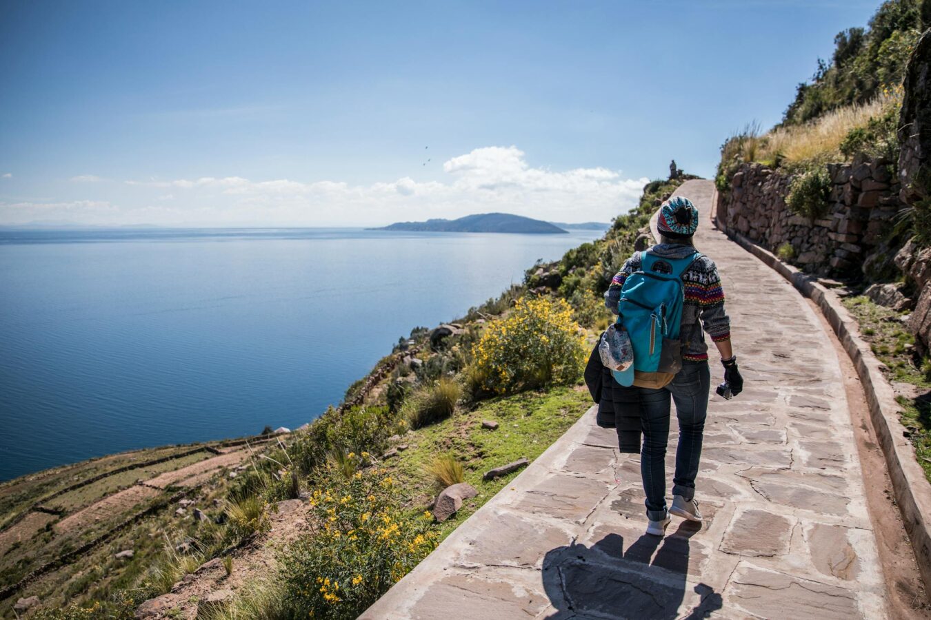 Isla del Sol camino